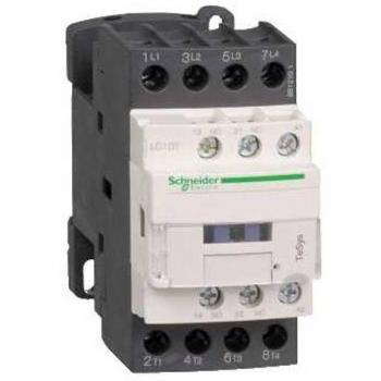 Contactor Telemecanique TeSys D 4P 40A AC1 220VAC LC1DT40M7 - Schneider Electric, tipo: contactor, características: 4 polos, 4 contactos normalmente abiertos (NA), corriente