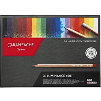 Caran d 'Ache d-Ache luminancia 6901 lápices de colores