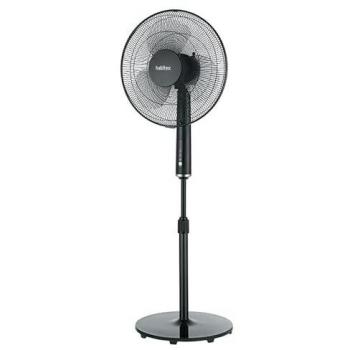 Ventilador de Pie Habitex VTM 40 Negro - 3 Velocidades, Cabezal Orientable, Oscilante, Modos Normal, Brisa y Noche, Mando a Distancia