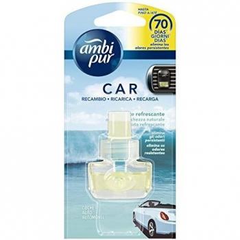 Ambi Pur Car Air Freshener Replacement, Aqua 7 ml