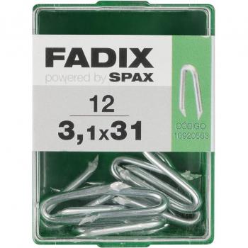 Grampillones Cincados 3,1 x 31 mm - Caja 12 Uds