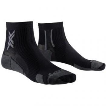 Calcetín de trail X-SOCKS RUN PERFORM ANKLE (NEGRO/CHARCOAL) - Calcetines X-Bionic Run Perform Ankle negro - Talla 45-47