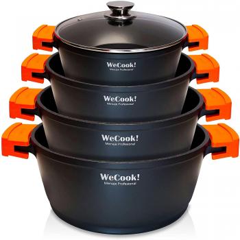 WECOOK Batería de Cocina Inducción 8 Piezas