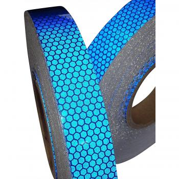 tuqiang® Alto disfrutes Azul reflectante Cinta adhesiva 25 mm x 5 m