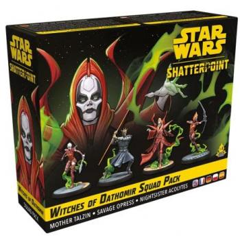 Star Wars Shatterpoint Witches of Dathomir Squad Pack Juego de mesa, Expansión, Juego de Estrategia, A Partir de 14 Años, Para 2 Jugadores, 90 Minutos por Partida