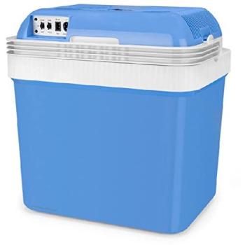 Nevera eléctrica portátil 25L, frío y calor, potencia 60/55W, enfriamiento hasta 20ºC bajo ambiente, calentamiento hasta 65ºC