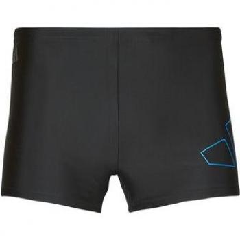 Adidas Big Bars Men's Swim Boxers - Black/Blue