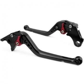EPL-074 ajustable Freno y palanca de embrague para DUCATI ST4S 2003-Negro