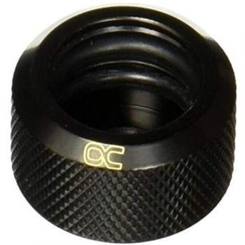 AlphacoolEiszapfen 16mm Deep Black Hard Tube Compression Fittings