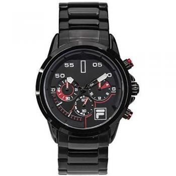 Fila Men's Black Chronograph Watch Filactive 38-168-00