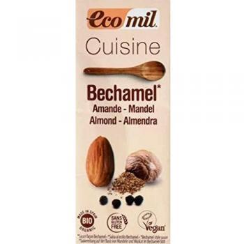 ECOMIL Cousine Bechamel, Bechamel para cocinar- Pack de 12 unidades de 200 ml