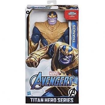 Marvel Avengers Titan Hero Series Blast Gear Deluxe Thanos Action Figure, 30-cm Toy, Inspired byMarvel Comics, For Children Aged 4 and Up