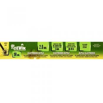 Cevik TECA502.0RU - Electrodos rutilo 2 mm, Caja de 50 unidades