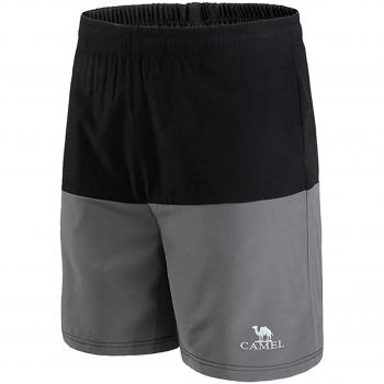 Camel Pantalones Cortos para Hombres Corriendo Pantalones de Entrenamiento de Gimnasio de Secado Rápido Cortos atléticos Respirables equipados