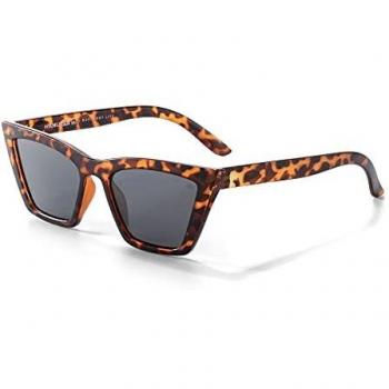 HANUKEii Pacific Polarized HK-009-02 Women’s Sunglasses Tortoiseshell Size 56