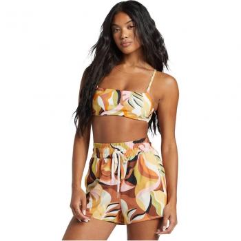 Short de baño de mujer Billabong Return To Paradise multicolor, talla M