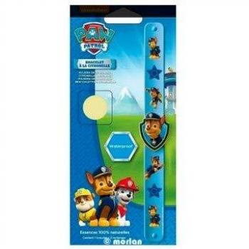 Paw Patrol Pulsera De Citronella Patrulla Canina Azul, 1Ud+2 Recambios