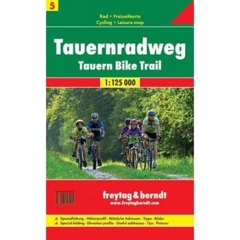 Tauern. Piste ciclabili 1:125.000: Fietskaart 1:125 000 - Aa.vv