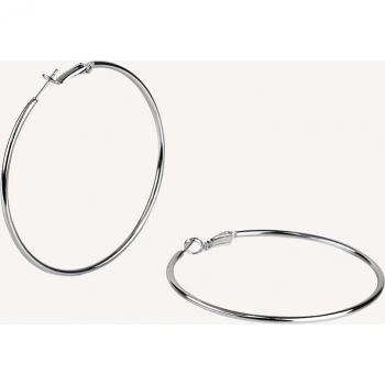 Aretes Vidal & Vidal R1588B - Pendientes de aro Esenciales en plata para mujer