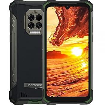 Movil Todoterreno, DOOGEE S86 Pro [2022] 8GB +128GB, 8500mAh Batería, IP68 IP69K Movil Resistente con Termómetro Infrarrojo, Triple Cámara de 16 MP, Helio P60 4G Smartphone, 6.1 HD+, NFC, Verde