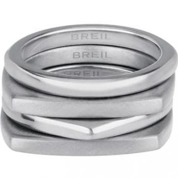 Anillo de Acero para Mujer Breil New Tetra Mod. TJ3019