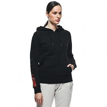 Sudadera con capucha Dainese Logo para mujer - Negra - Talla S