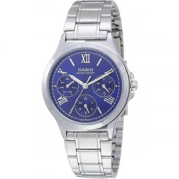 Reloj de Pulsera Casio Lady Multifunction - Resistente al Agua - Diámetro 33mm - Acero Inoxidable
