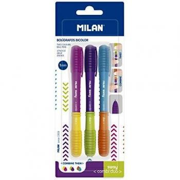 Milan BWM10398 Blister Sway Combi Duo Bolígrafos, Multicolor