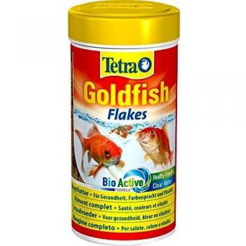 Tetra Goldfish Food 250 ml - Alimento para peces de acuario, en formato líquido, especialmente formulado para goldfish, proporciona una dieta equilibrada y nutritiva, incluye vitaminas y minerales esenciales para el crecimiento saludable