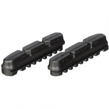 KOOL STOP Bremsgummi 'Dura 2' SB-verpackt, passend für Shimano Dura Ace, langlebiger als herkömmliche Pads durch extra viel Gummi, passend für alle Kool-Stop Dura Halter, Karte à 2Stk., für Carbonfelgen