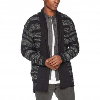 JACK & JONES Jorzachary Knit Cardigan, Chaqueta Punto para Hombre, Negro