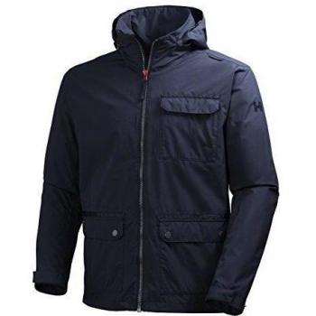 Helly Hansen Highlands - Parka para hombre, color azul, talla M
