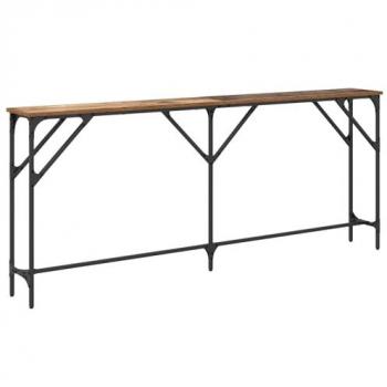 Mesa Consola Madera Vieja 180 x 23 x 75 cm