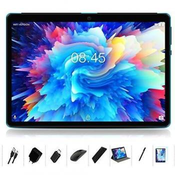 MEBERRY Tablet 10 '' HD IPS Ultra Rápido Android 10 Pro 8-núcleos 1.6Ghz Tableta 128GB Expandible - Certificación Google GMS - 8000mAh | WI-FI | Bluetooth | GPS