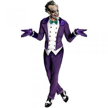 Disfraz de Joker Original Licenciado de Batman para Hombre - Talla M, Colores Lila, Amarillo y Verde