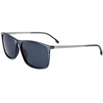 Hugo Boss Rectangle Men's Blue Sunglasses 1182/S/IT - One Size