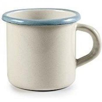 IBILI 920308 Vaso Versalles, Acero, Blanco, 12 x 9 x 8 cm