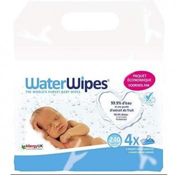 Waterwipes 4 x 60 toallitas