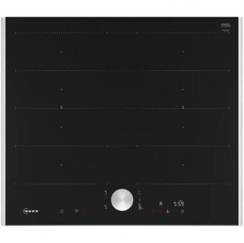 Placa de inducción Neff T66TTY4L0 60 cm 4 zonas 7400W acero inoxidable/negro