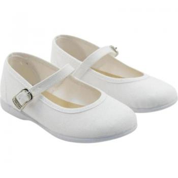 Merceditas y Bailarinas Batilas 10701 para niña en color blanco