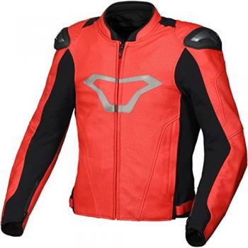 Chaqueta de Moto Macna Aviant Air Perforada Roja-Negra Talla 50