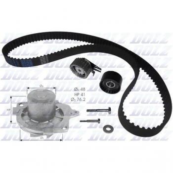 DOLZ Kit de bomba de agua y correa de distribución KD032