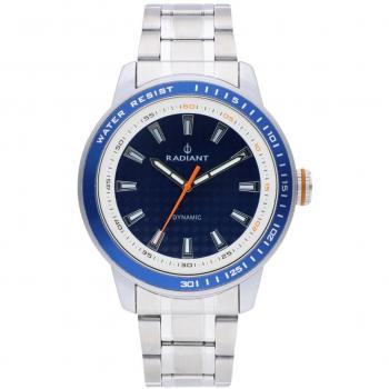Reloj Radiant RA494201 Hombre Plateado/Gris Acero