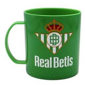 Caneca de Plástico para Microondas Real Betis Balompié 340 ML Color Verde
