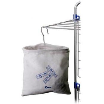 Metaltex Bolsa Pinzas Tender DE Algodon 'Peggy', Blanco, Estandar