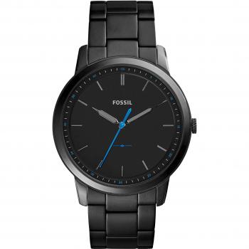 Reloj Fossil The Minimalist Hombre Acero Inoxidable Negro 44 mm Quartz FS5308