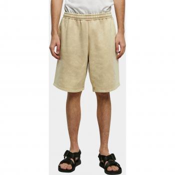 Urban Classics Stone Washed Sweat Shorts, Unionbeige