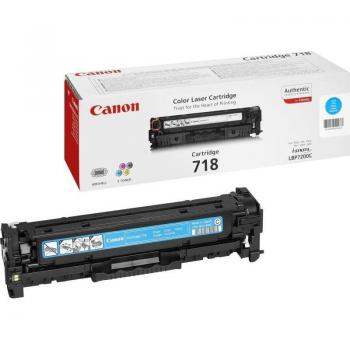 Canon 718C Cyan Toner Cartridge (2661B002)