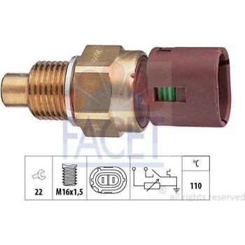 Sensor de temperatura del refrigerante FACET 7.3555, unidad transmisora, compatible con sistemas de refrigeración, alta precisión en mediciones, diseño robusto para condiciones extremas, fácil instalación y mantenimiento