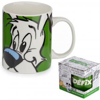 Taza de Porcelana Asterix Idefix (Dogmatix) - Verde